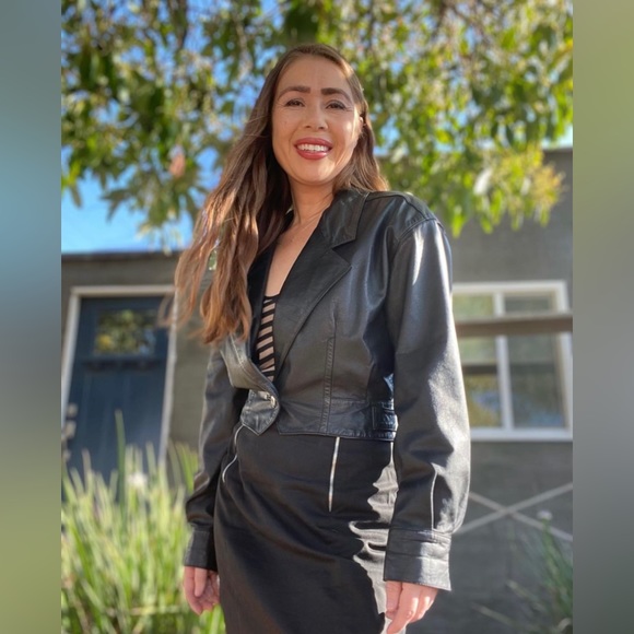 Wilsons Leather Vintage Leather Cropped Jacket - Picture 2 of 15